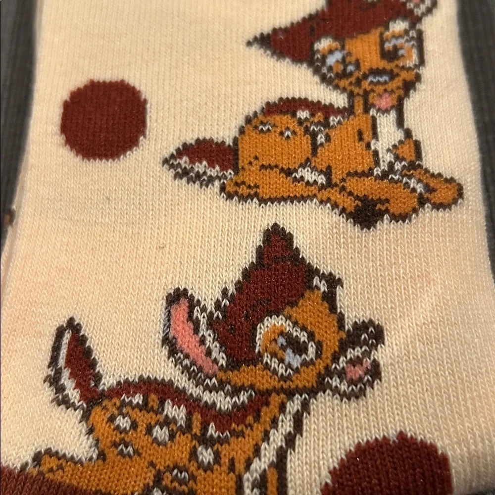 Disney Bambi Crew Socks shoe size 9-13 NWT